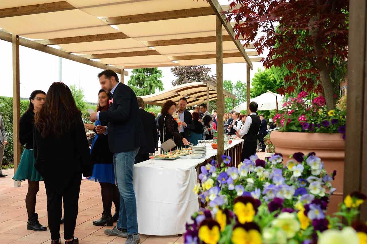 Hotel Ristorante Paladini Carisio Buitenkant foto